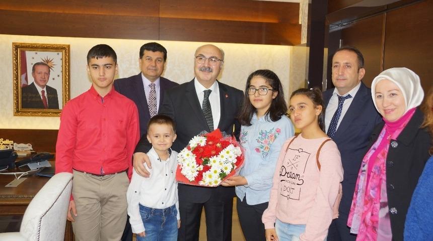 Engelliler Vali K&ouml;şger&rsquo;i ziyaret etti