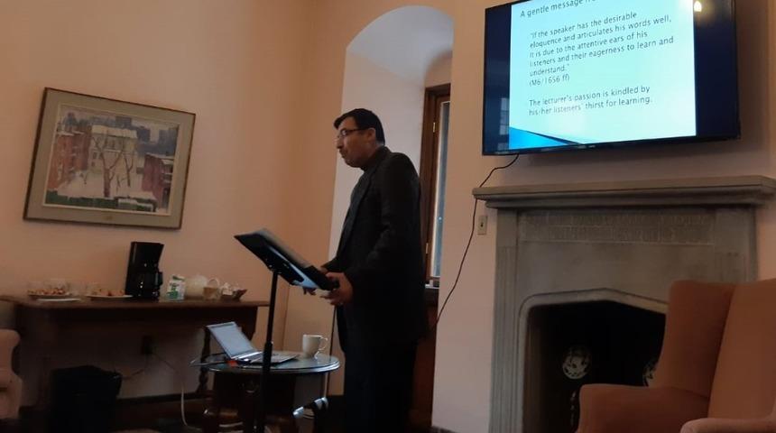 Prof. Dr. Kuşpınar, Kanada&rsquo;da Hazreti Mevlana&rsquo;yı anlattı