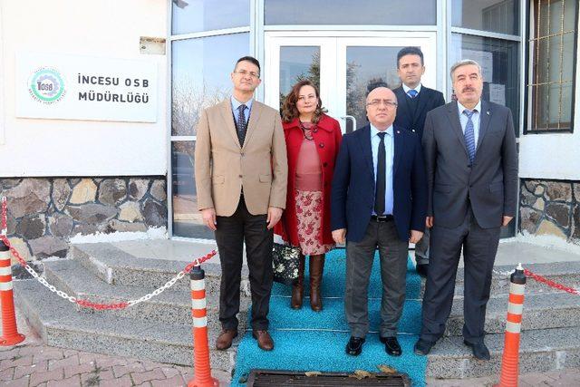 Kayseri Üniversitesi, İncesu OSB’ye MYO Kurulması İçin Çalışmalara Başladı