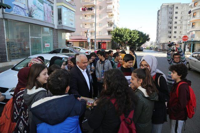 Başkan Tollu, kurs merkezini ziyaret etti