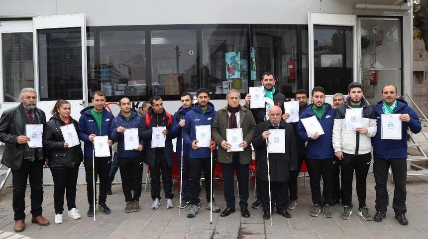 &Ccedil;ankayalı şampiyonlardan &ouml;rnek davranış