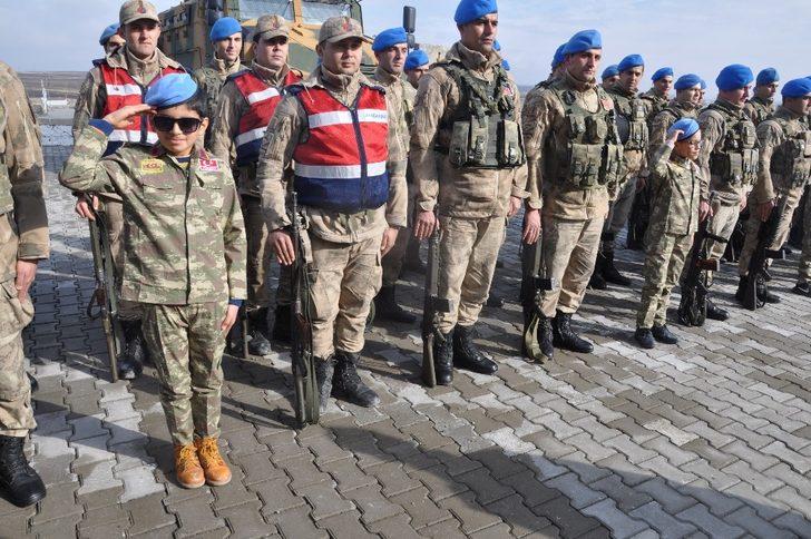 Bulanıklı engelli çocuklar asker oldu G3