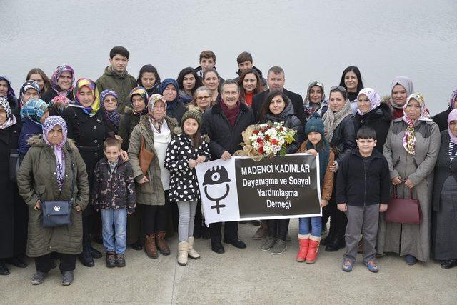 Başkan Ataç maden emekçileri ile bir araya geldi