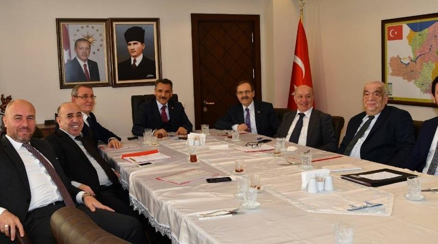 Samsun Lojistik K&ouml;y Y&ouml;netim Kurulu toplandı