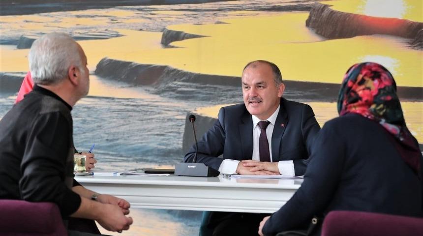 Pamukkale&rsquo;de halk g&uuml;n&uuml; toplantısı yapıldı