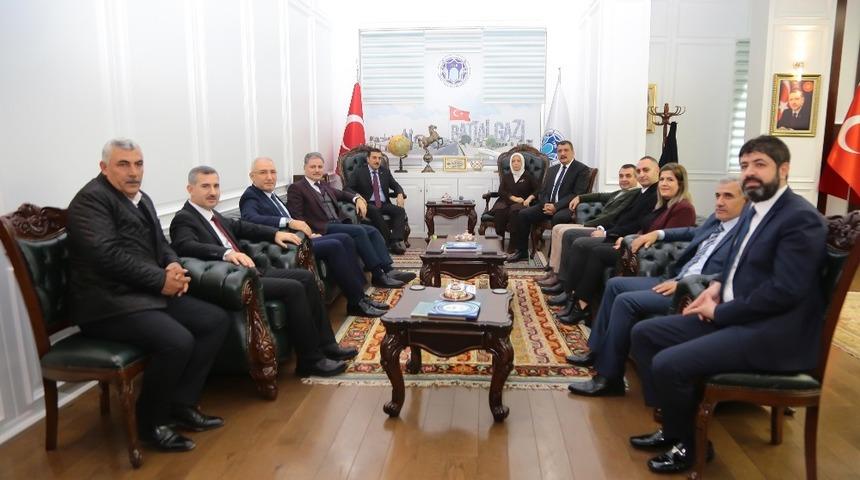 AK Parti heyetinden G&uuml;rkan&rsquo;a ziyaret