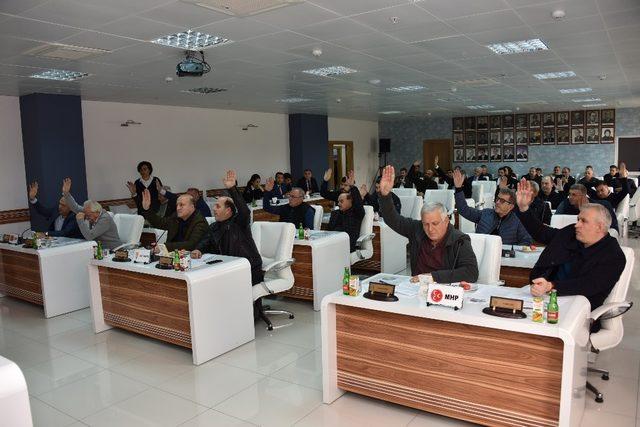 Belediye Meclisi yılın son olağan toplantısını yaptı