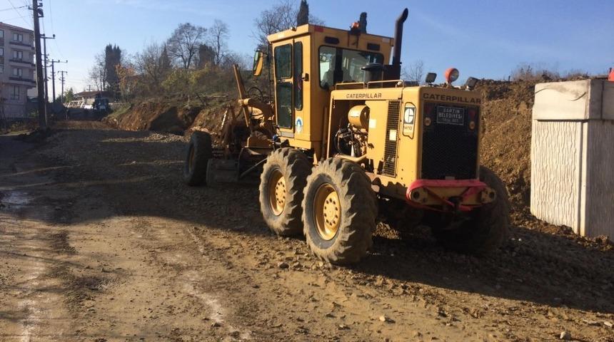 İmar yolu asfalt ile d&uuml;zenlenecek