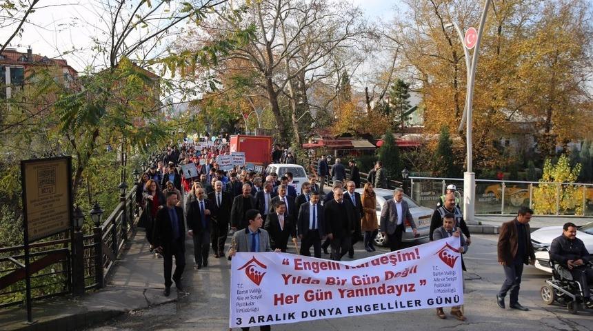 Bartın&rsquo;da D&uuml;nya Engelliler G&uuml;n&uuml; etkinliği