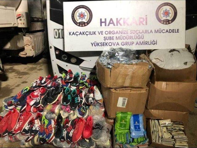 Hakkari’de kaçakçılık operasyonu