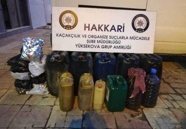 Hakkari’de kaçakçılık operasyonu