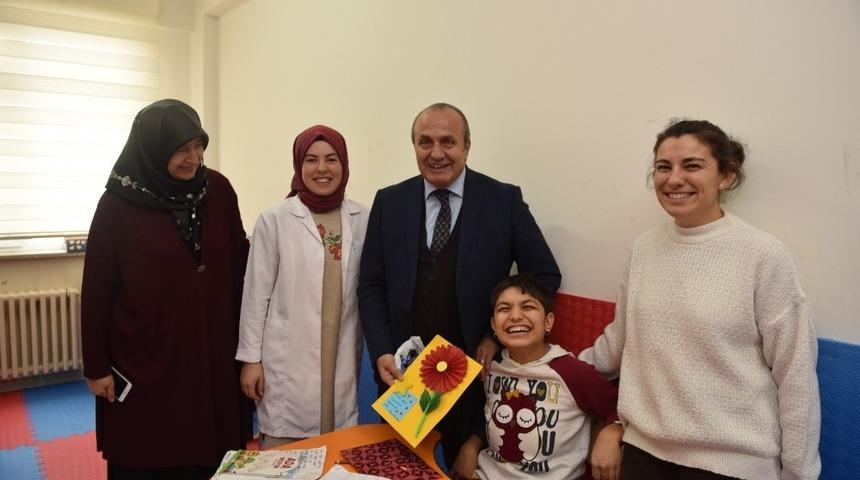 Başkan Arslan&rsquo;dan engelsiz yaşam ziyareti