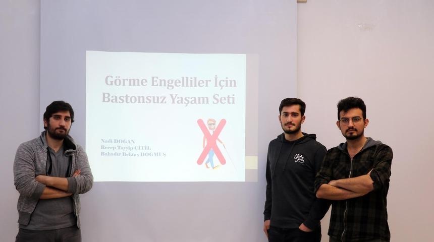 KB&Uuml; &ouml;ğrencilerinden engelleri kaldıran projeler