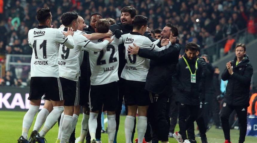 Galatasaray'ı 1-0 yenen Beşiktaş, Süper Lig'de 14. haftanın en karlı takımı oldu