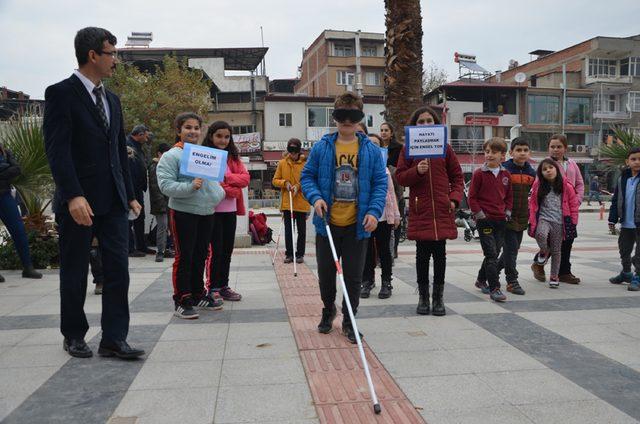 Görme engelli öğretmenden, engelliler günü farkındalığı