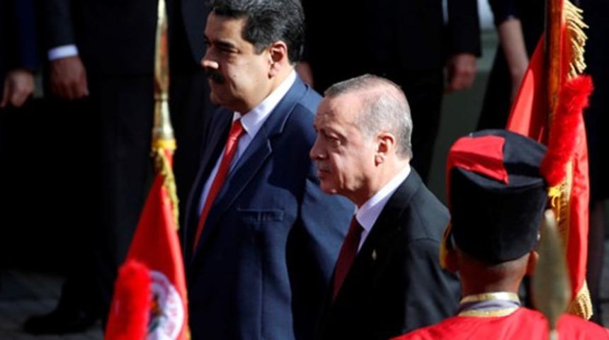 Venezuela'dan Türkiye'ye jest