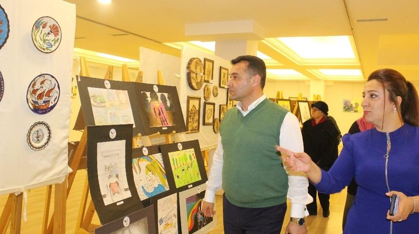 Alanya&rsquo;da engelsiz sanat at&ouml;lyesi