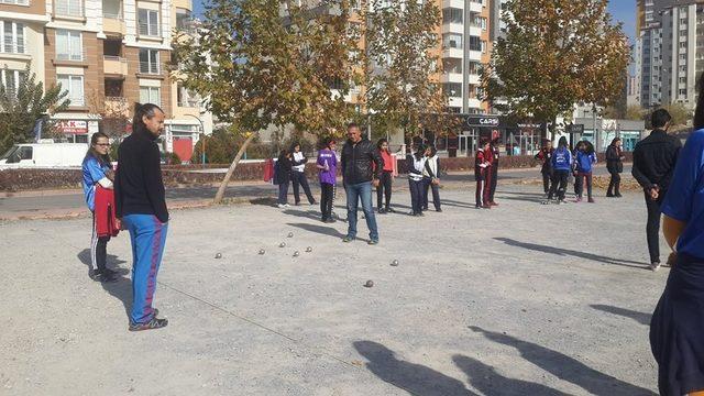 Okullar Arası Bocce Yıldızlar Gençler İl Birinciliği Tamamlandı