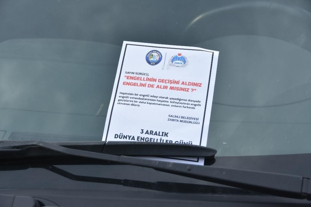 Salihli Belediyesi farkındalık &ccedil;alışması: