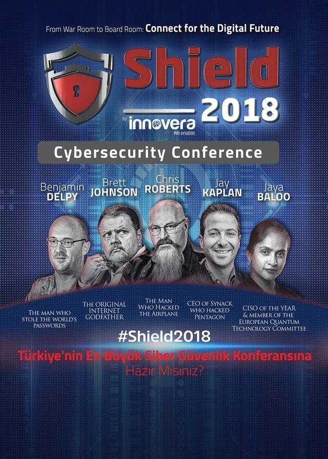 Siber güvenlikçiler Innovera Shield2018’de buluşuyor
