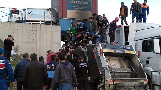 Çöp konteynerine düşen işçi öldü, kurtarmak isteyen 3 arkadaşı zehirlendi