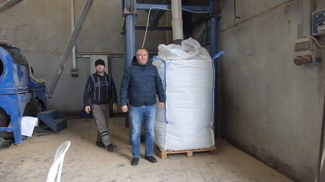 Kömüre alternatif zeytin çekirdeği Yunanistan'a ihraç ediliyor