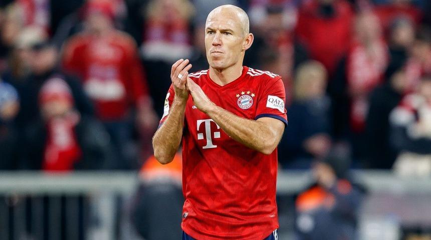 Arjen Robben sezonun ilk yarısını kapattı