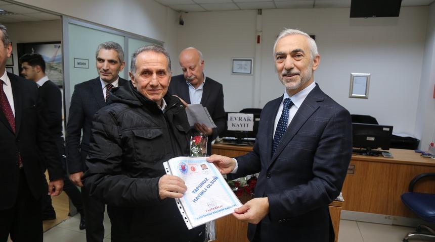 İmar Barışı'nda tapu heyecanı