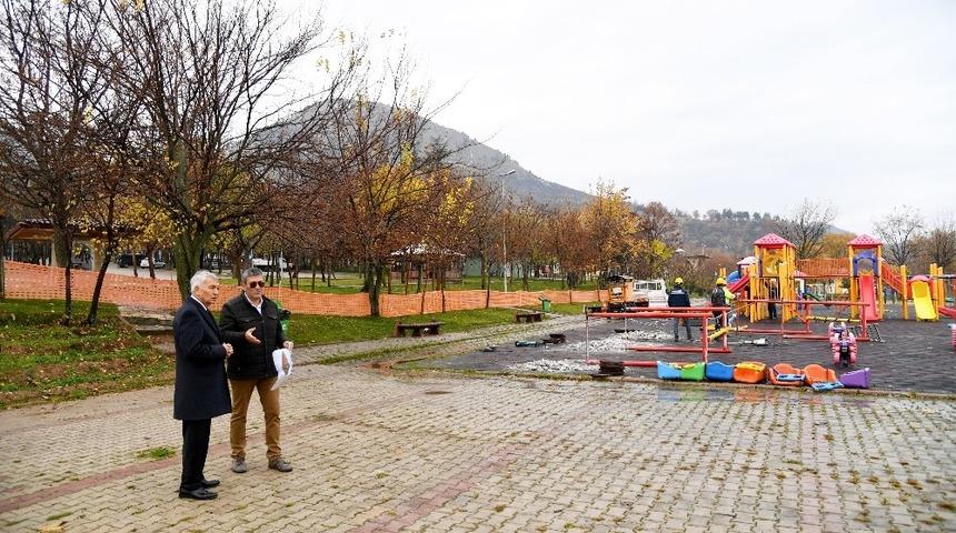 Isparta G&ouml;k&ccedil;ay ve Ayazmana&rsquo;ya modern &ccedil;ocuk parkı yapılıyor