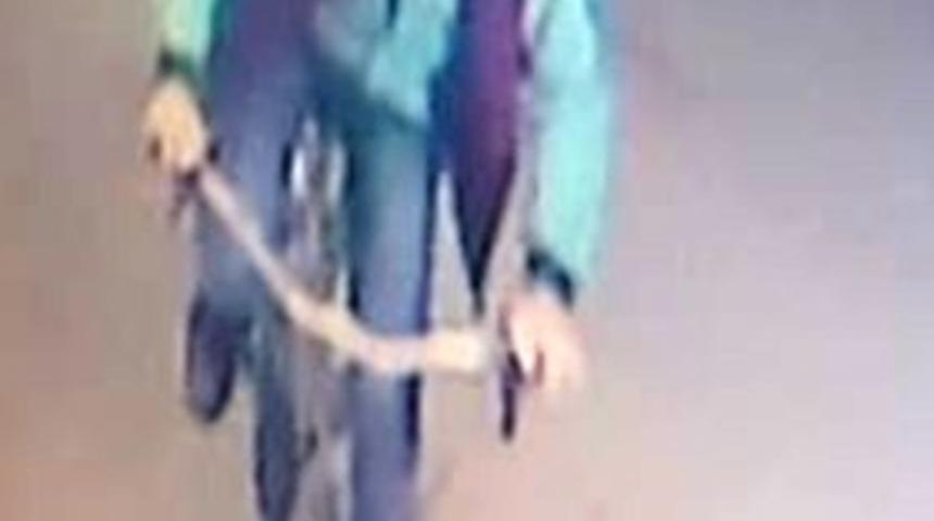 Bisiklet hırsızı kameralara yakalandı