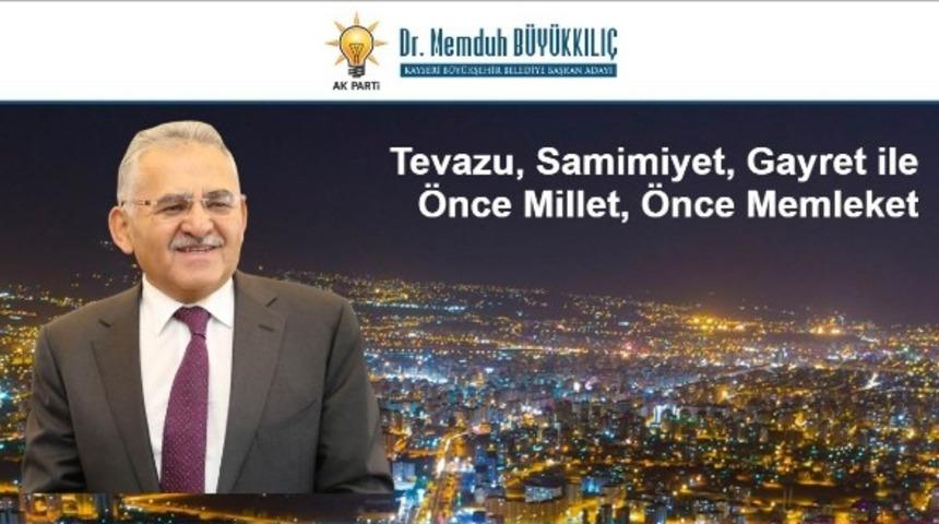 Başkan B&uuml;y&uuml;kkılı&ccedil;&rsquo;ın kişisel web sitesi yayında