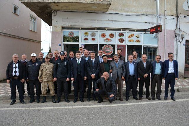 Kabadüz’de muhtarlar toplantısı