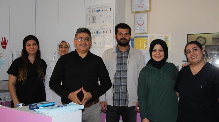 Hastane personelinden sessiz farkındalık