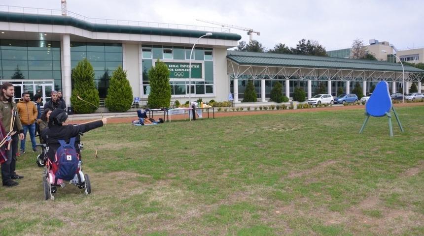 Engellilere ok u&ccedil;urma etkinliği