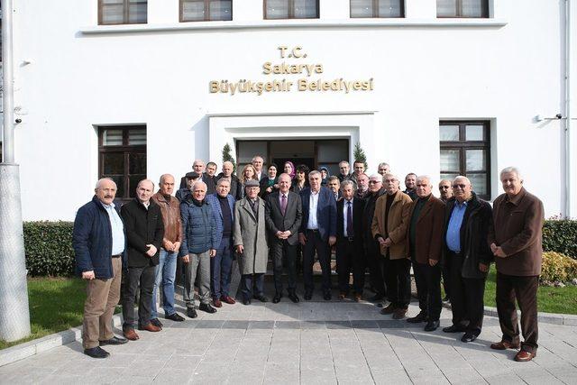 Toçoğlu, Sakarya Kafkas Kültür Derneği üyeleri ile bir araya geldi