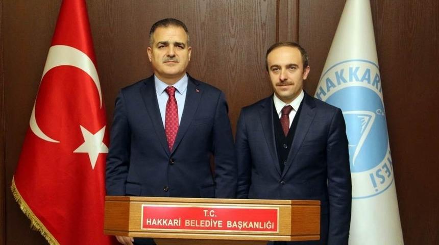 Vali Akbıyık&rsquo;dan Başkan Vekili Epcim&rsquo;e ziyaret