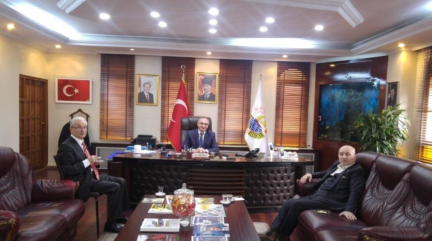 Başm&uuml;şavir Şallı&rsquo;dan, Başkan Yılmazer&rsquo;e ziyaret