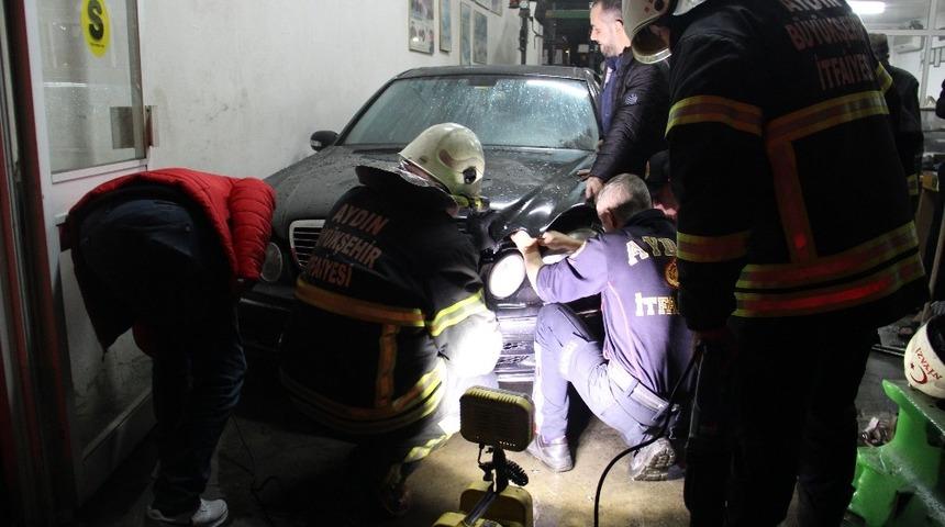 İtfaiyenin anında m&uuml;dahalesi faciayı &ouml;nledi