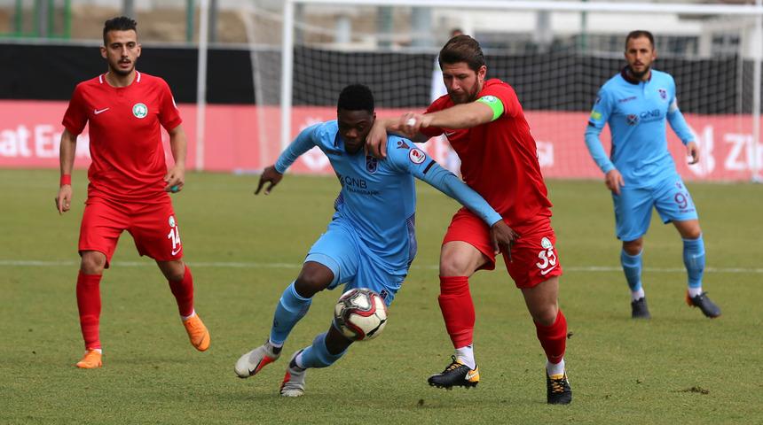 Trabzonspor turu rövanşa bıraktı: 2-2