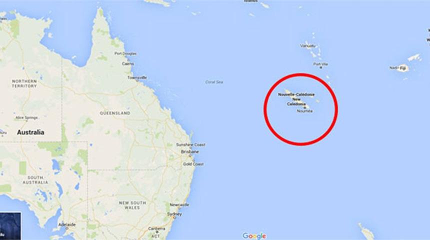 Fransa'ya bağlı Yeni Kaledonya'da 7.3'l&uuml;k deprem!