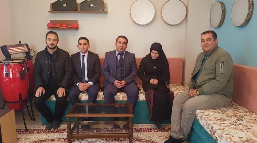 Kaymakam &Ouml;ter&rsquo;den engelliler derneğine ziyaret