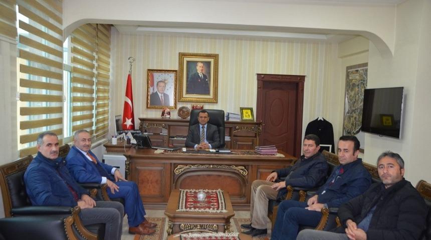 Y&Uuml;TSO&rsquo;dan Şemdinli Kaymakamı T&uuml;rkman&rsquo;a ziyaret