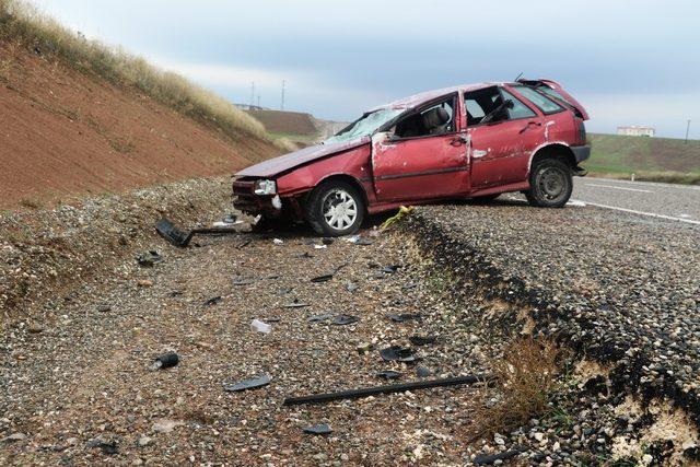 Diyarbakır’da trafik kazası: 3 yaralı