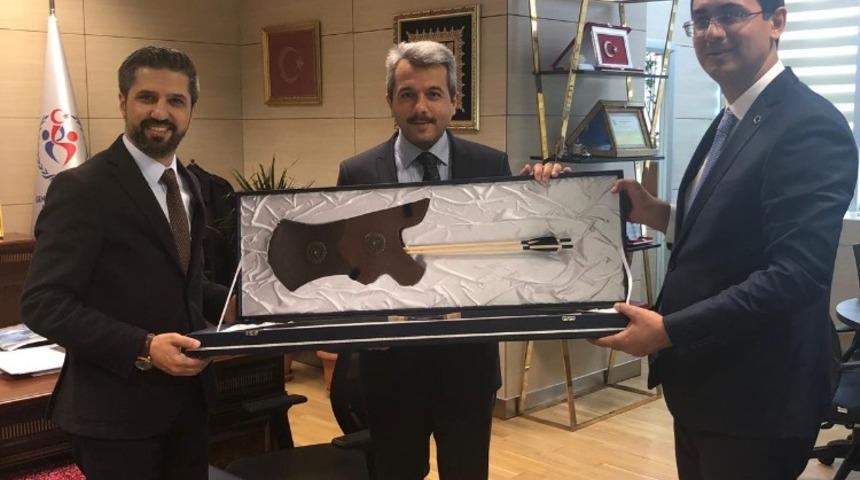 Kaymakam Kartal Ankara&rsquo;da temaslarda bulundu