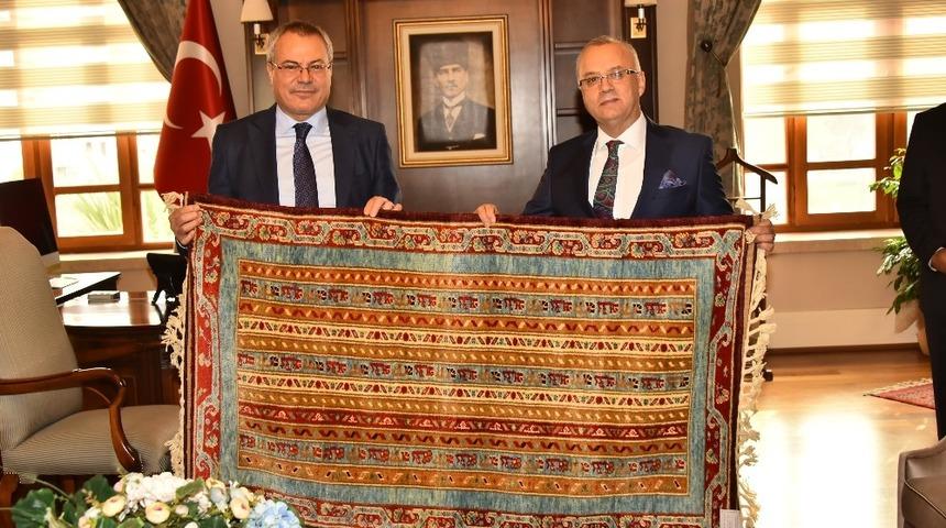 Başkan Kayda&rsquo;dan Vali Deniz&rsquo;e hayırlı olsun ziyareti