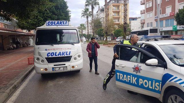 Minibüsçüden, Minibüsçüye darp iddiası