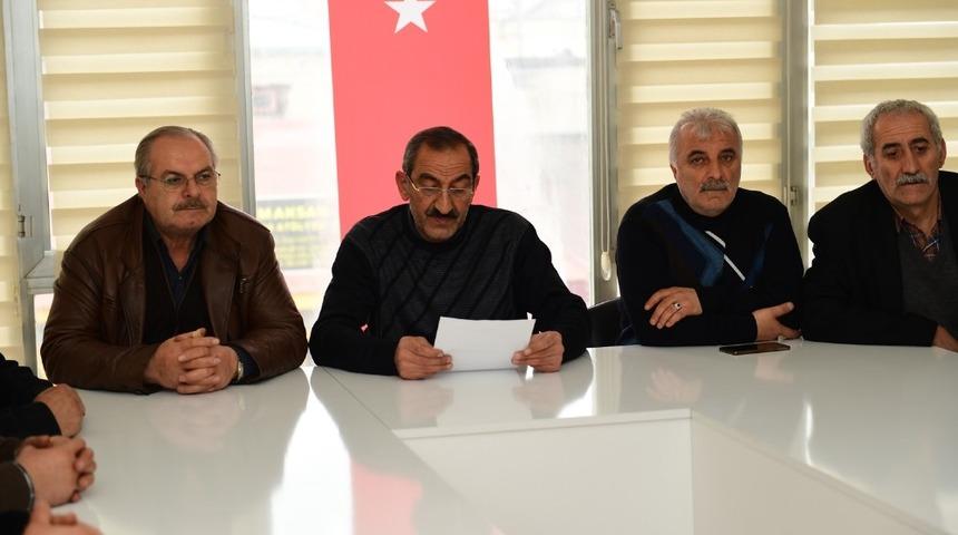 Esnafı, Esnaf Odaları Ali Korkut i&ccedil;in bir araya geldiler