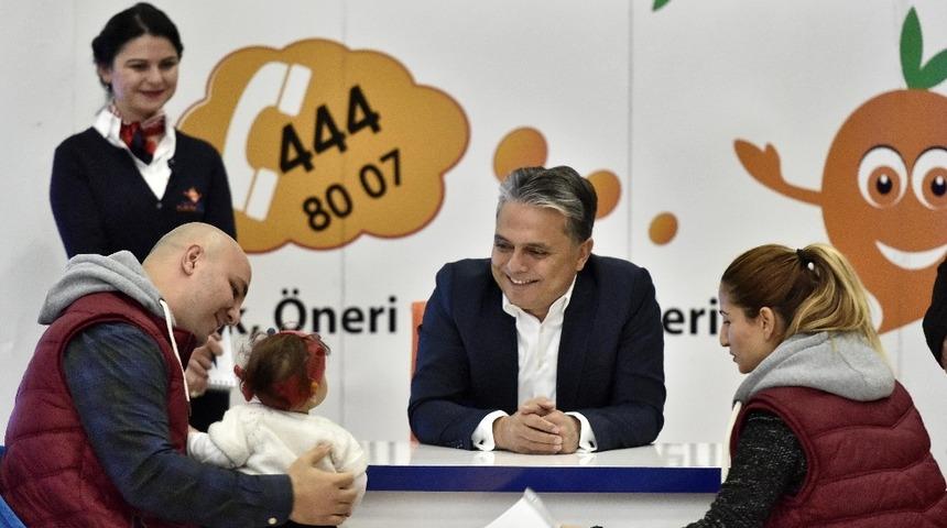 Başkan Uysal&rsquo;dan randevusuz g&ouml;r&uuml;şme