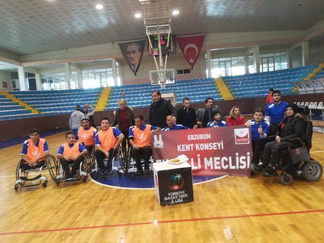 Erzurum’un ilk tekerlekli sandalye Basketbol takımı kuruluyor