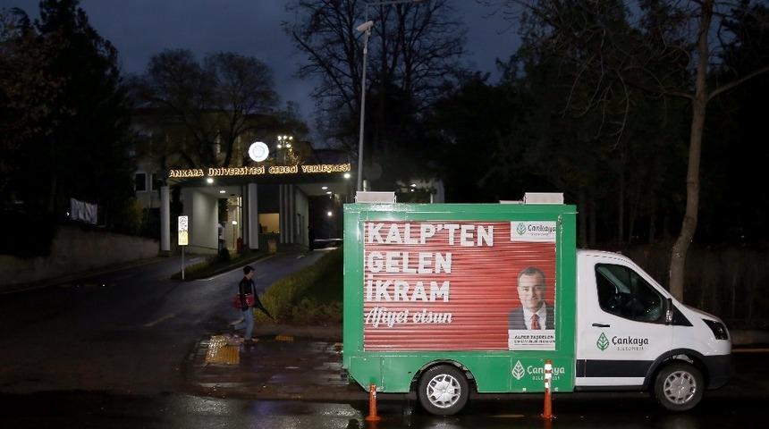 &Ccedil;ankaya&rsquo;dan sıcak &ldquo;g&uuml;naydın&rdquo;